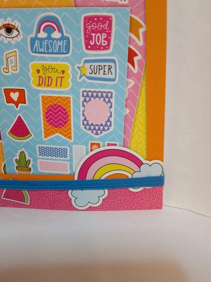 Sticker book élastique "Bright" - photo numéro 5