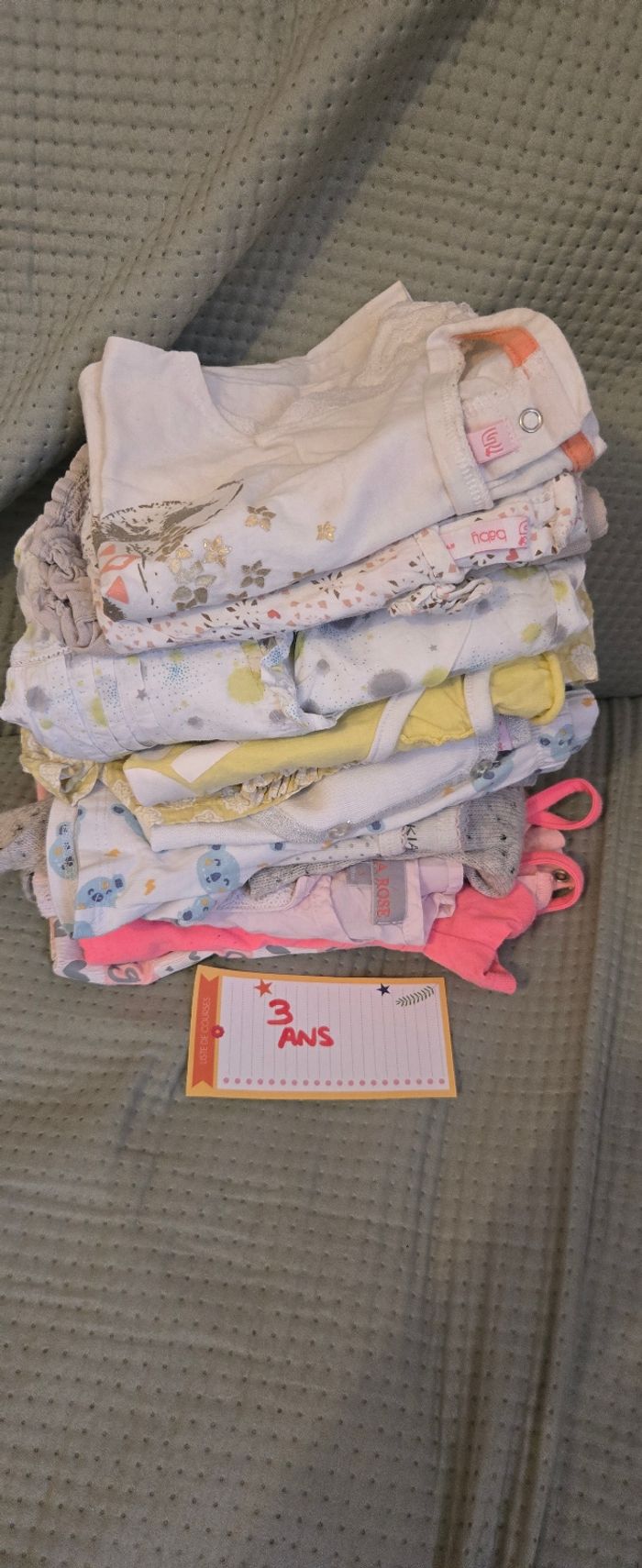 15pcs été fille 3ans