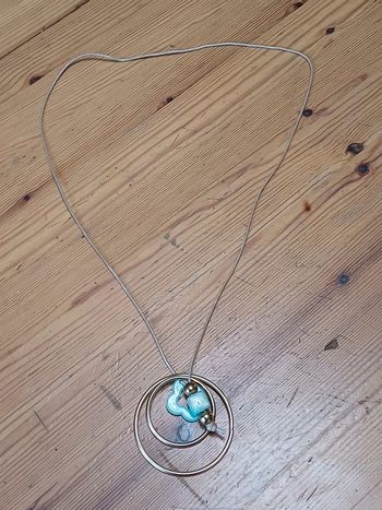 Collier anneaux dorés