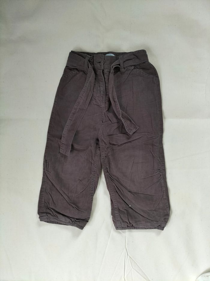 Pantalon velours marron 2 ans