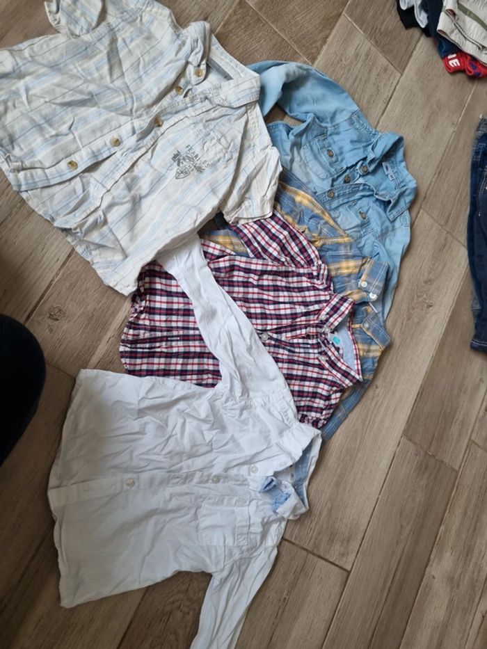 Lot de 5 chemises 18 mois