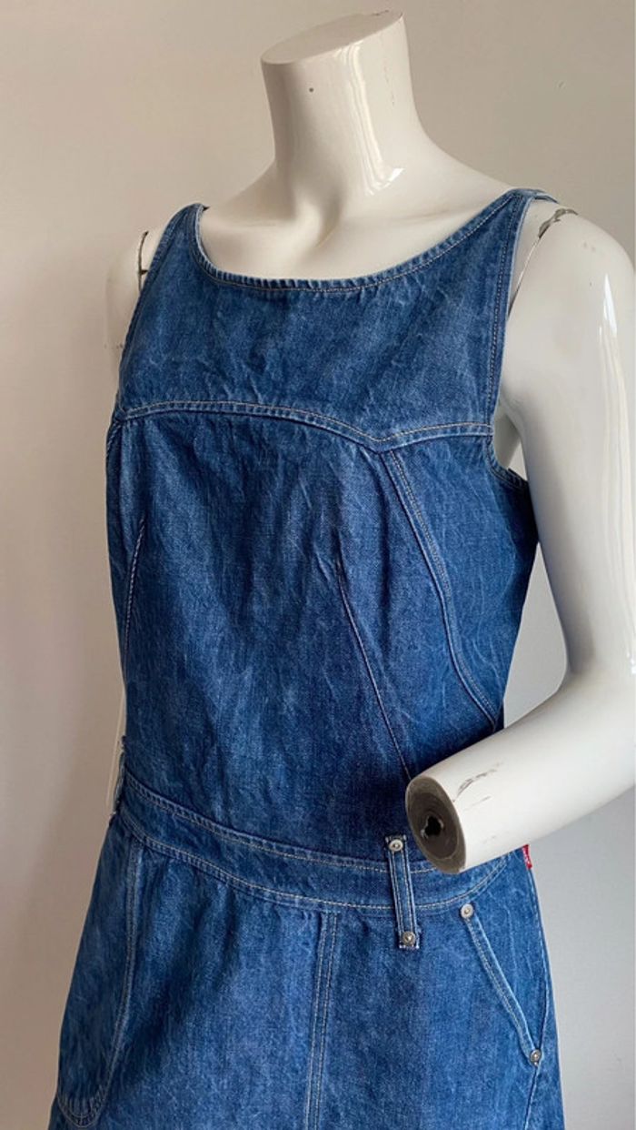 Robe en jean Levi's à bretelles taille M - photo numéro 2
