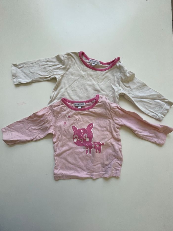 Lot 2 t-shirts 3 mois