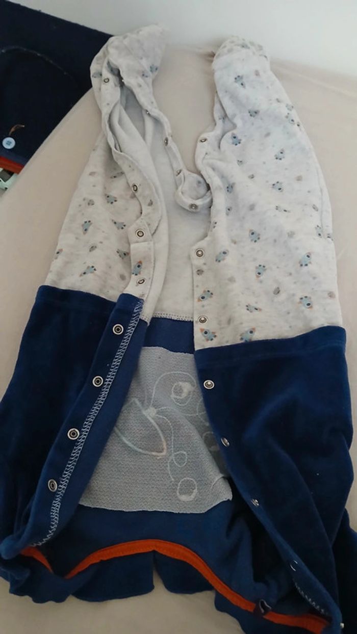 Pyjama velours 18m sergent major - photo numéro 5