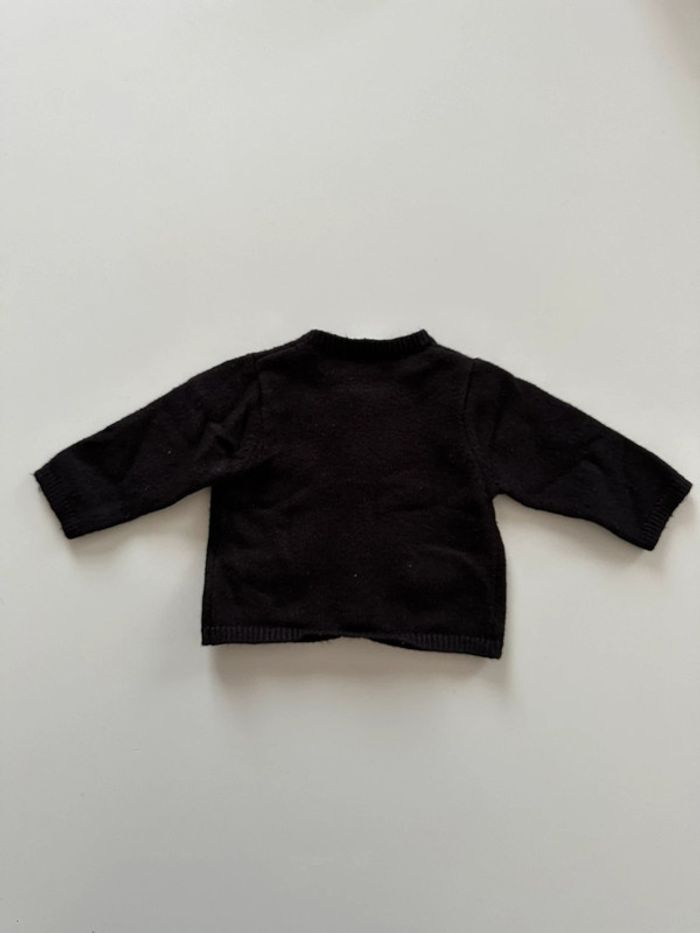 Gilet bébé en laine - 1 mois - Absorba - photo numéro 5