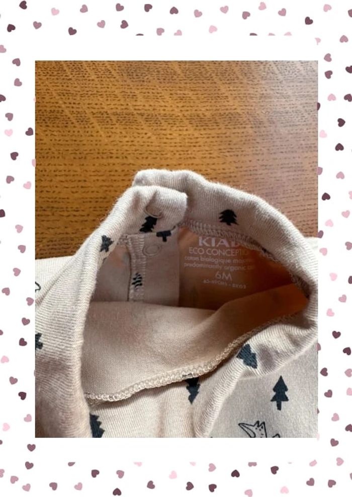 Sous pull beige Kiabi 6 mois - photo numéro 7