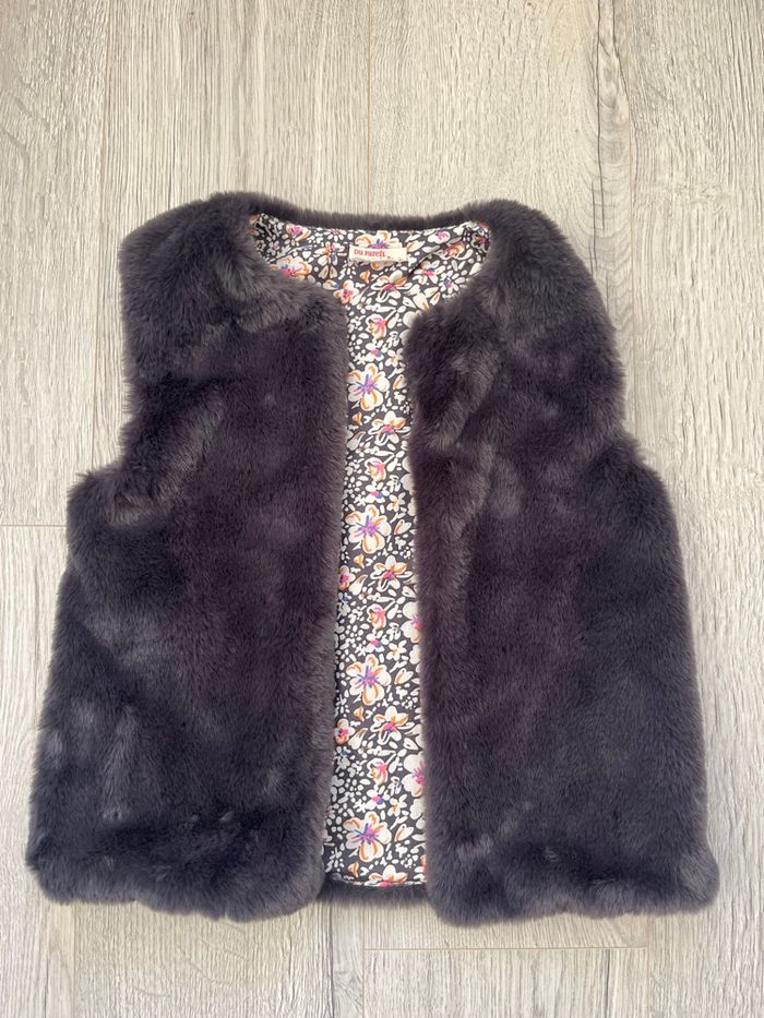 Gilet sans manches DPAM – Taille 10 ans / 140 cm – Très bon état - photo numéro 3