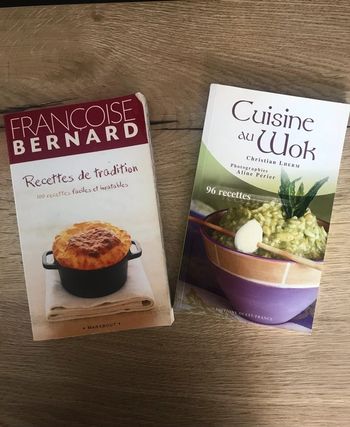 Lot de livres de cuisine