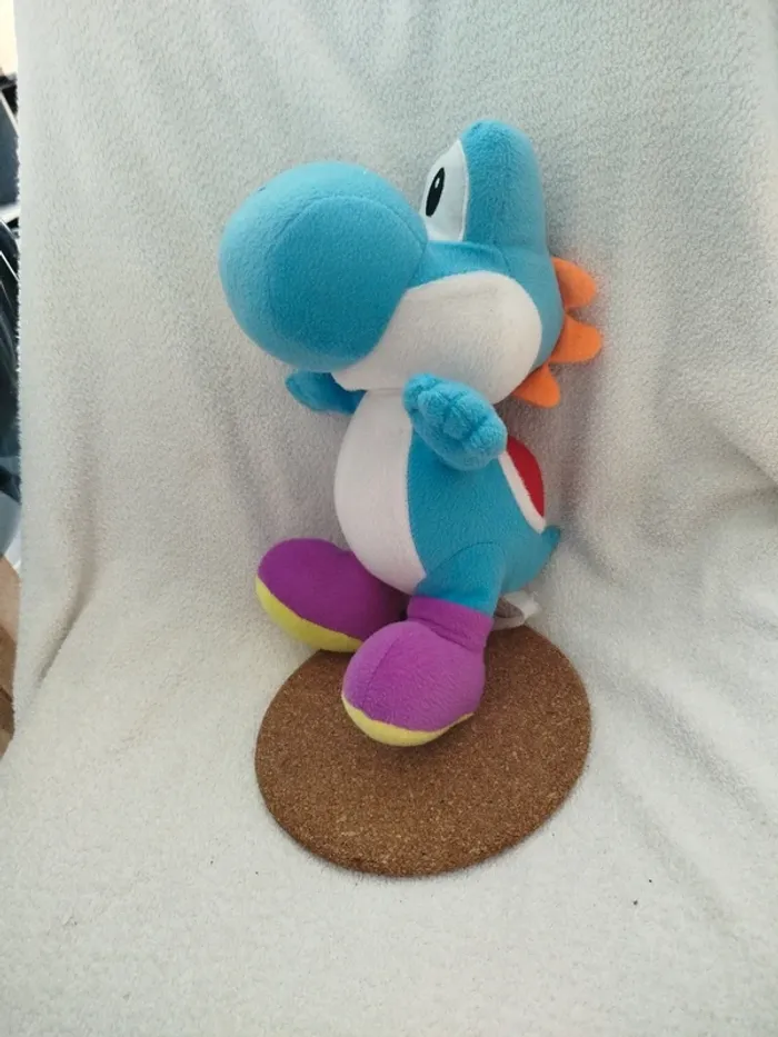 Peluche Yoshi bleu - photo numéro 2