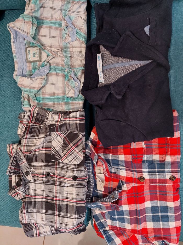 Lot chemises et veste