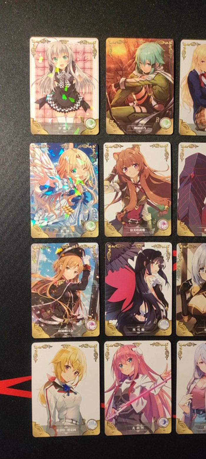Lot de cartes waifu, NS-11-R - photo numéro 2