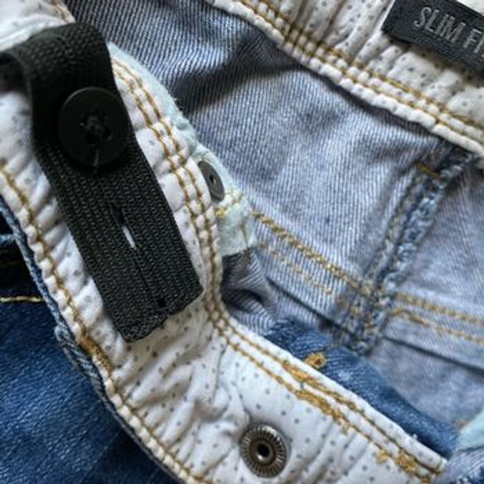 Jeans bleu IKKS  8 ans slim fit - photo numéro 9