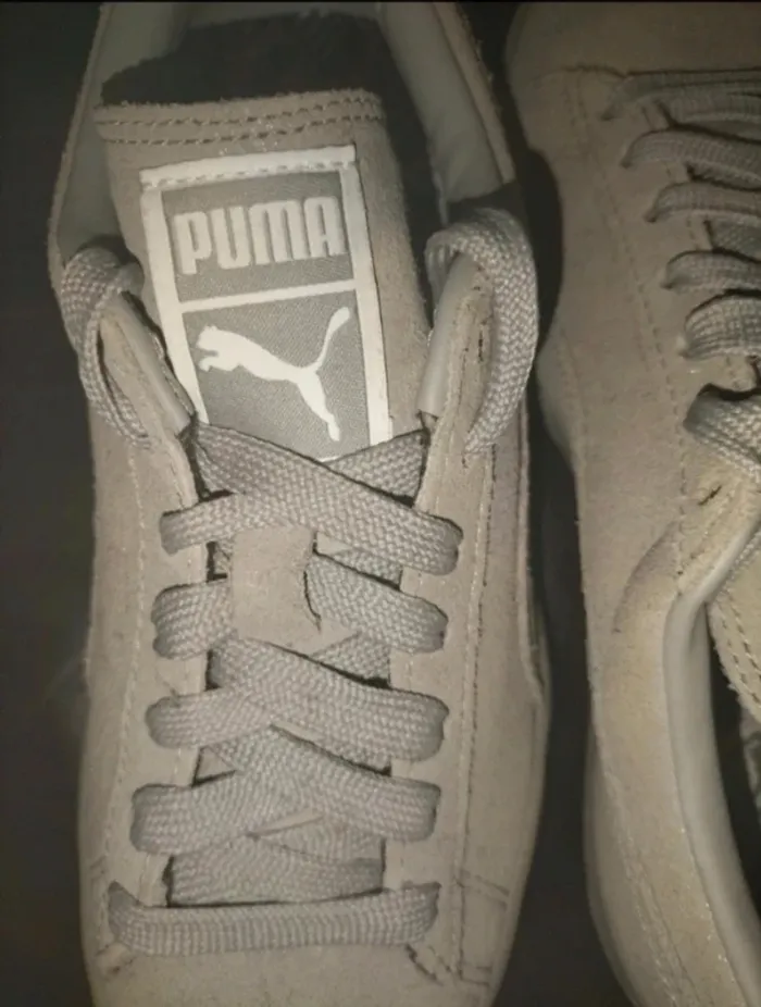 Baskets Puma grises - photo numéro 4