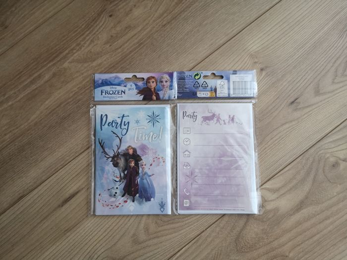 Invitations Reine des Neiges 2