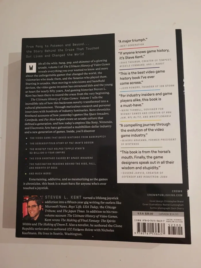 Livre the ultimate history of video games - photo numéro 5