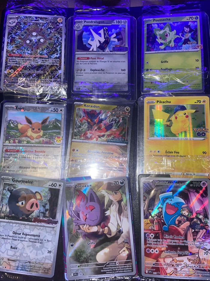 Lot de 9 promos scellé Pokémon