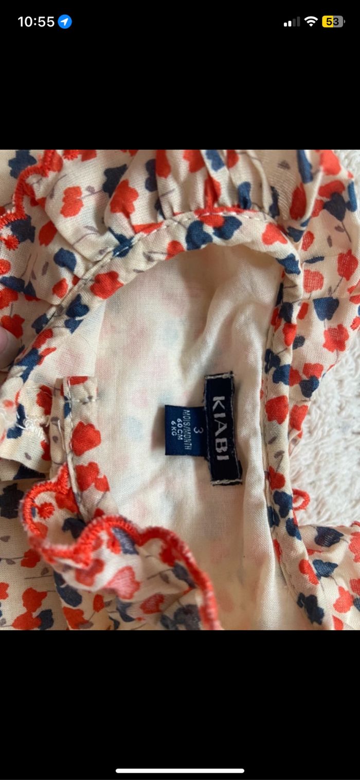 Blouse colorée à fleurs - photo numéro 3