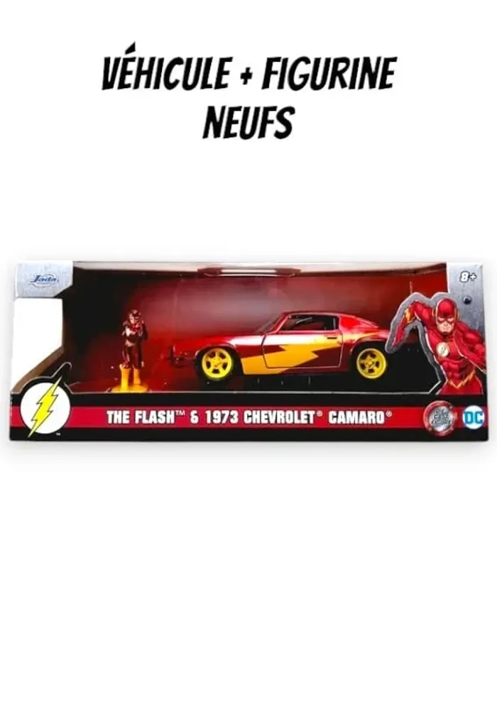 Dickie Véhicule Chevrolet 1:32 Avec Figurine Flash