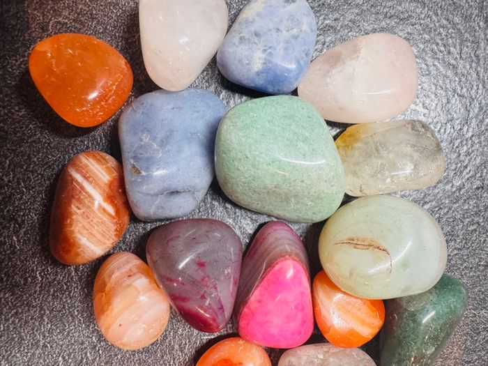 Lot de 120 g de Pierres Naturelles Polies – Variété de pierres semi-précieuses – Idéal pour collection ou création - photo numéro 3