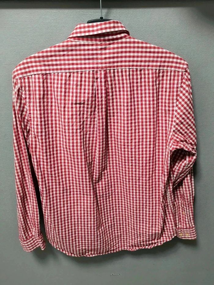 Chemise vintage Ralph Lauren à carreaux rouges – Slim Fit – Taille L – Style Y2K & Old Money - photo numéro 8
