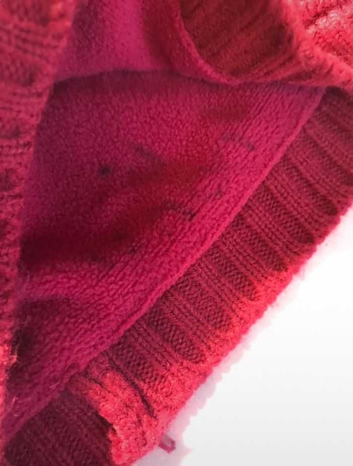 Bonnet rayé fuchsia Kidkanai - photo numéro 4