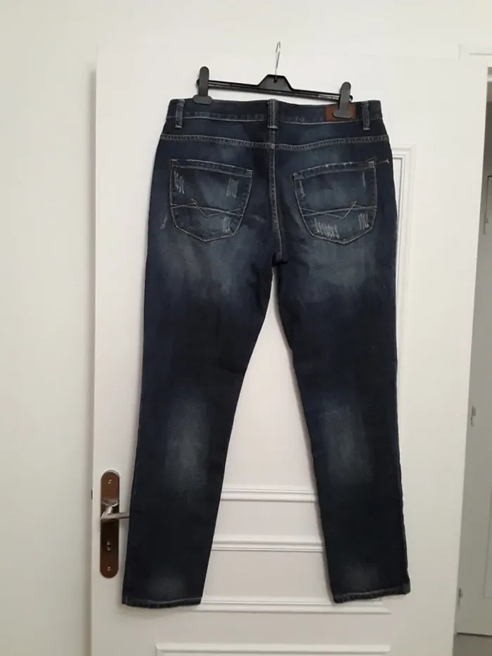 Jeans bleu délavé - photo numéro 2