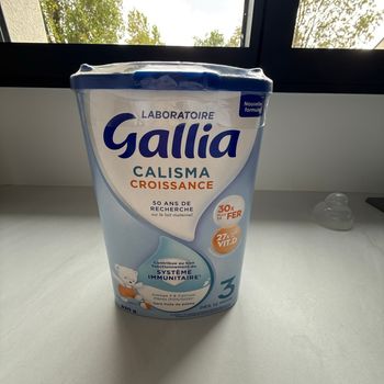 Lait Gallia croissance 3eme âge