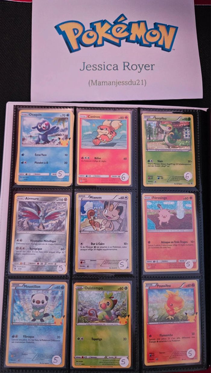 Cartes Mcdo 2011 à 2022 Pokémon Pokémon Beebs