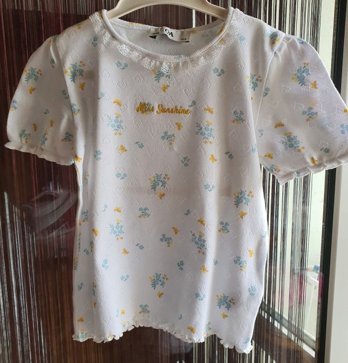 Ensemble Pantalon de toile, t-shirt 6 ans - photo numéro 2