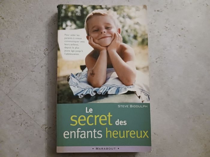 livre Le secret des enfants heureux Steve Biddulph