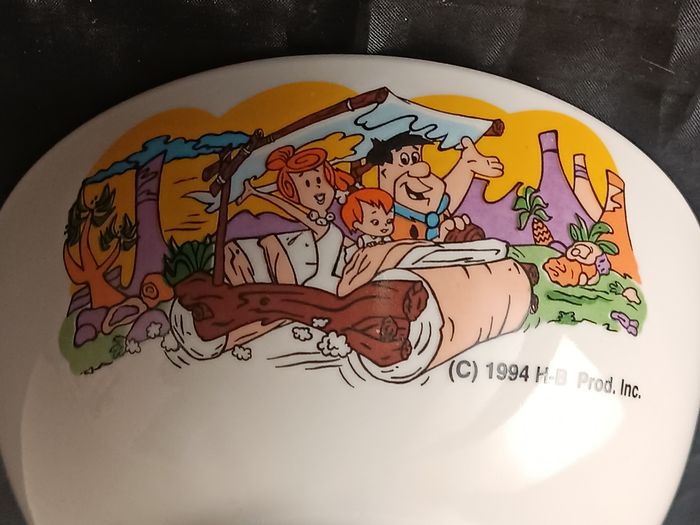 Bol vintage Famille Pierrafeu Hanna Barbera - photo numéro 9