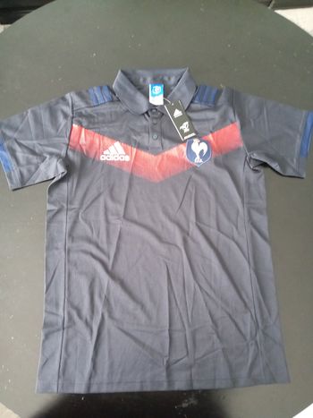 Polo Adidas bleu foncé 