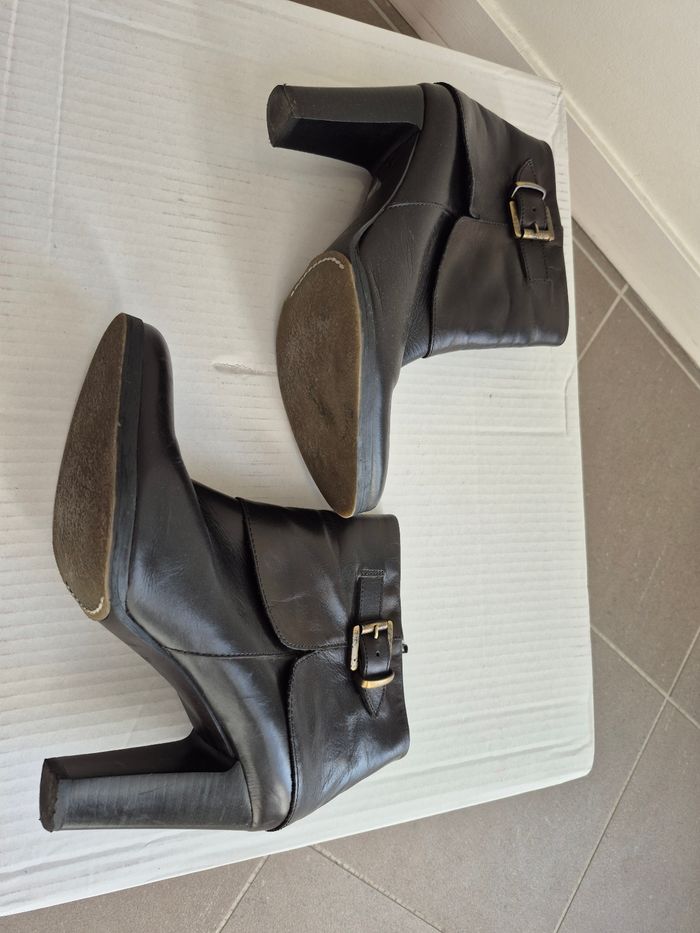 Bottines noires taille 39 san marina - photo numéro 3