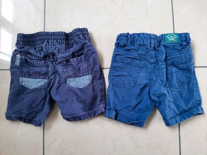 Lot de 2 shorts garçon 2 ans - photo numéro 2