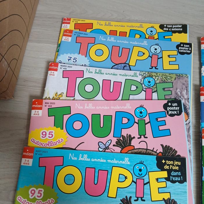 Lot magazines toupie 2022 / 2023 - photo numéro 2
