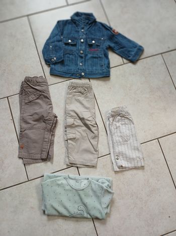 Lot 12 mois 5 pièces 