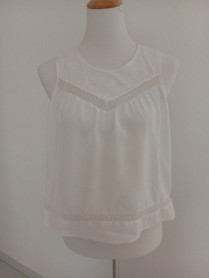Débardeur blanc Ardene taille L