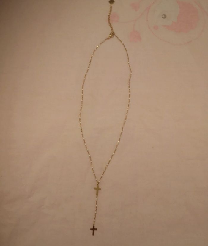 Collier sautoir en Y - photo numéro 2