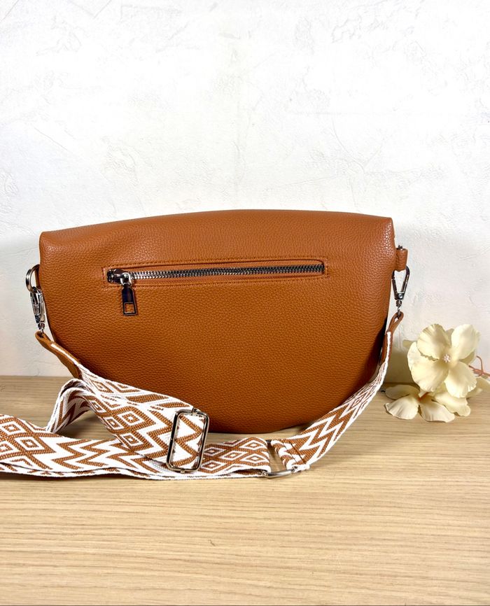 Sac épaule bandoulière neuf très tendance marron - photo numéro 2