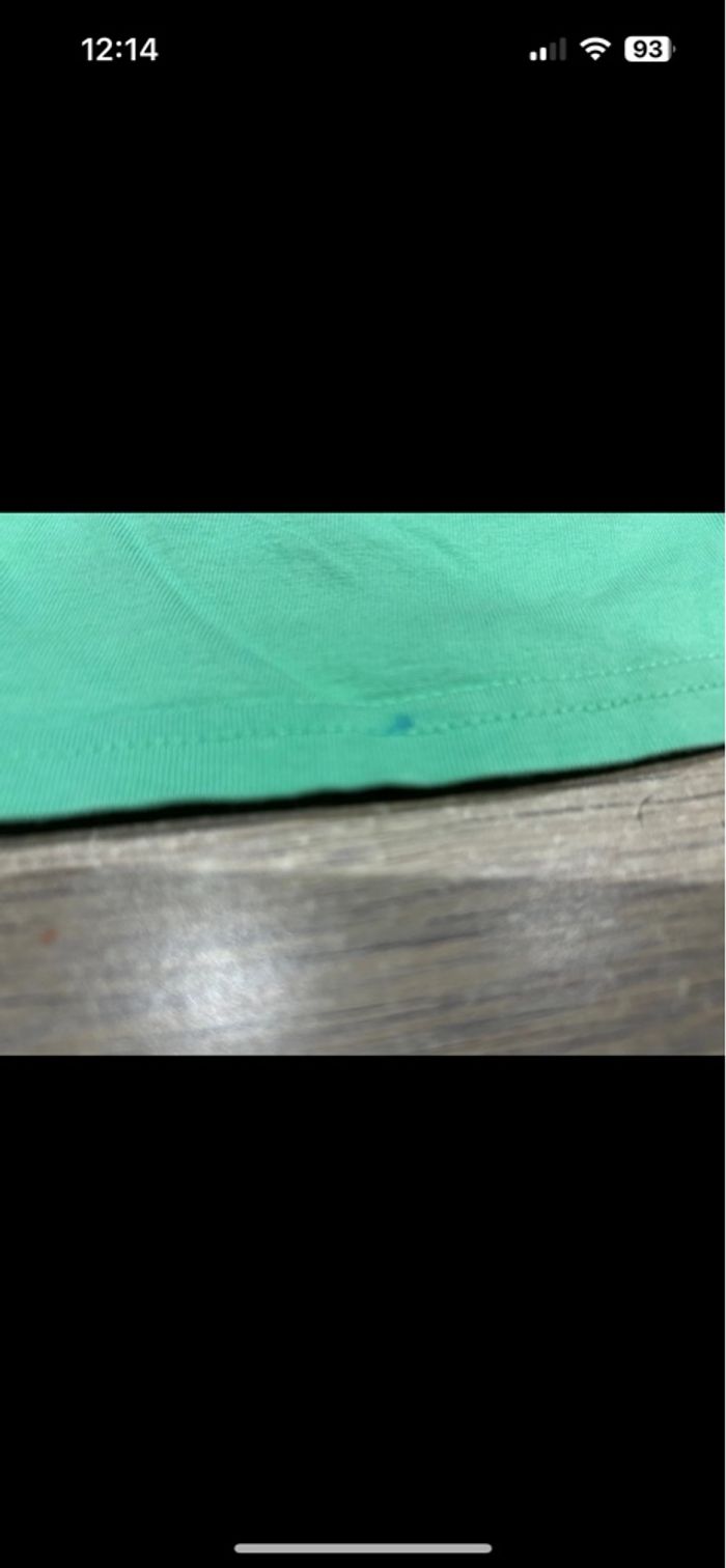 Teeshirt manches longues vert motif panda 5 ans - photo numéro 4