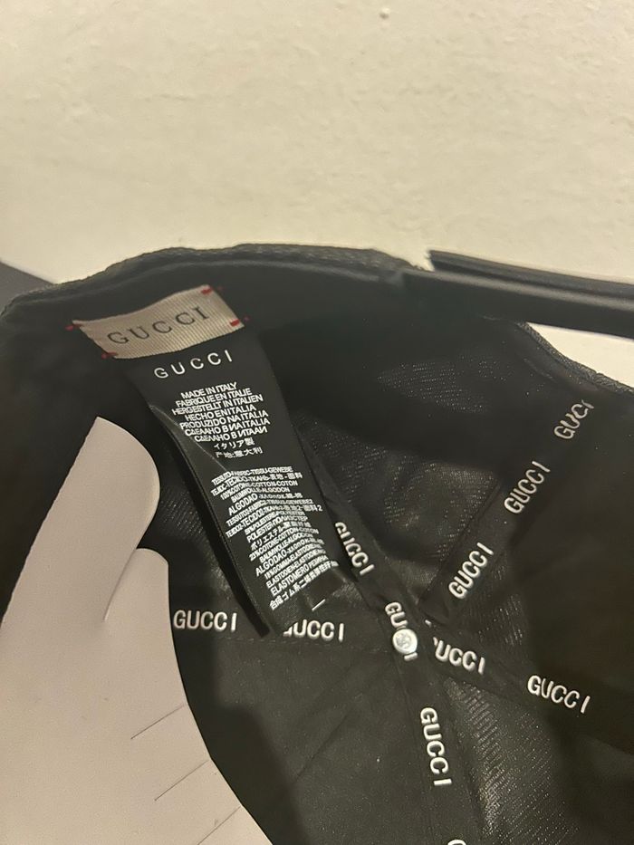 casquette gucci noir - photo numéro 3