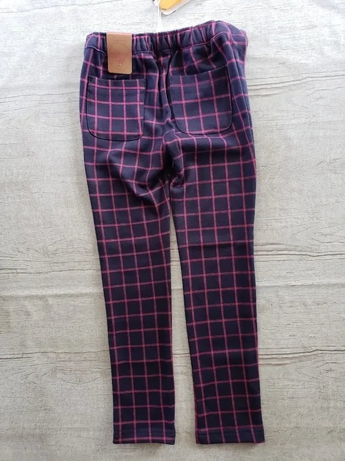 Pantalon Sergent Major fille 6 ans bleu et fuchsia Bromilette - photo numéro 2