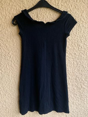 Robe noire viscose taille 36