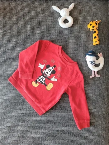 Sweat molletonné Mickey 3 ans