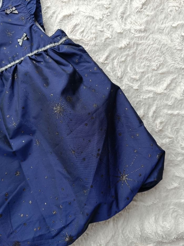 Robe de fête style boule anniversaire mariage Noël Fille 12 mois étoile Orchestra Pomme Framboise - photo numéro 5