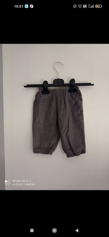 Pantalon bout'chou 9 mois