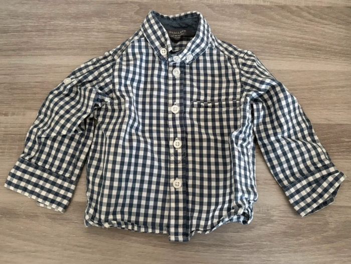 Chemise à carreaux 3 mois primark