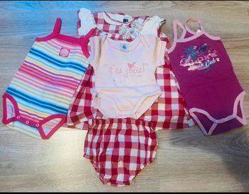 Joli lot Sergent Major / Petit Beteau / Absorba