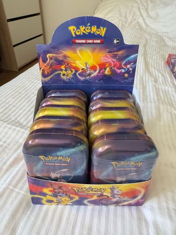 Pokémon display mini tin kanto power