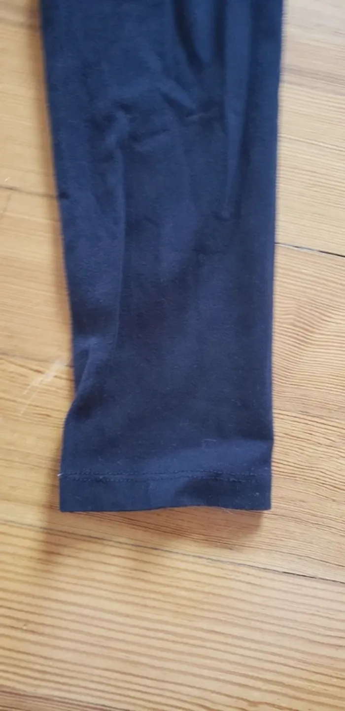 Legging fille ado sport équitation gym noir - photo numéro 6